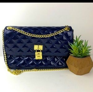 Anne Klein Quilted Chain Shoulder Bag
